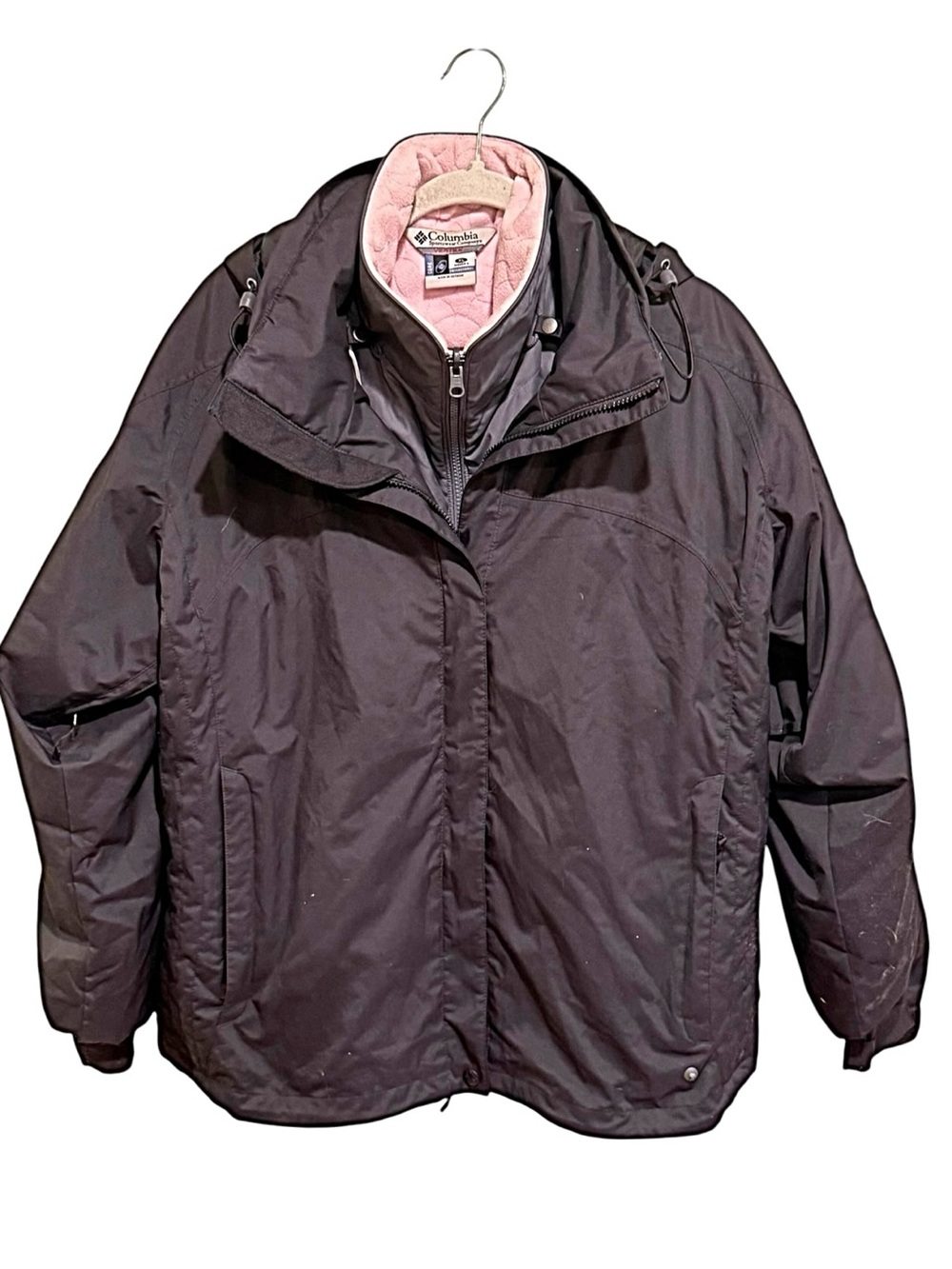 Columbia 3-in-1 System Ski Jacket w/ Removable Internal Fleece Jacket (used 2 x)
